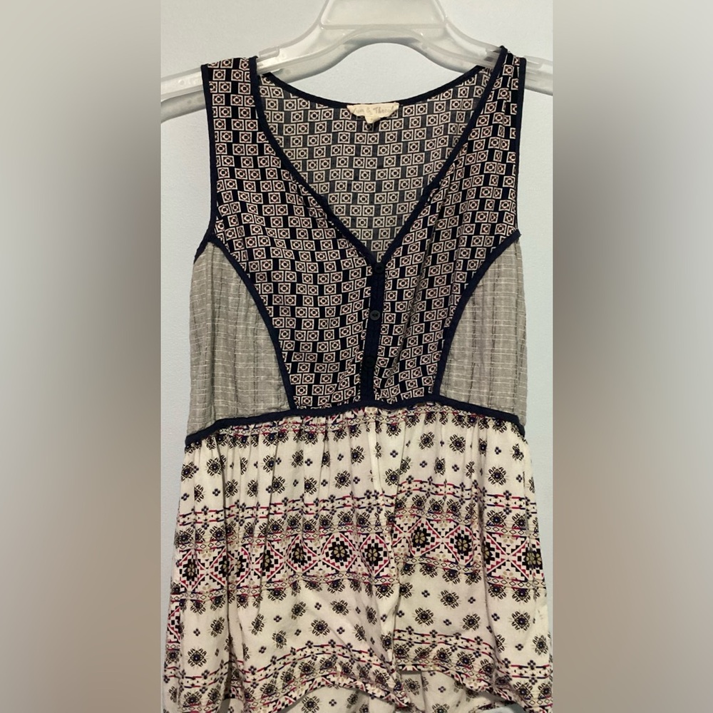 Hem & Thread Small Women’s Tank Multi Pattern